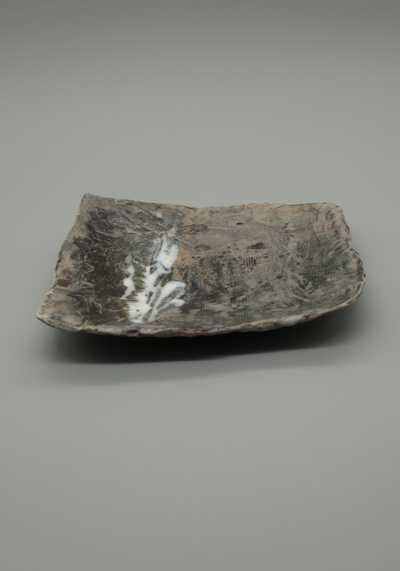 Wabi-sabi Shallow plate No.15