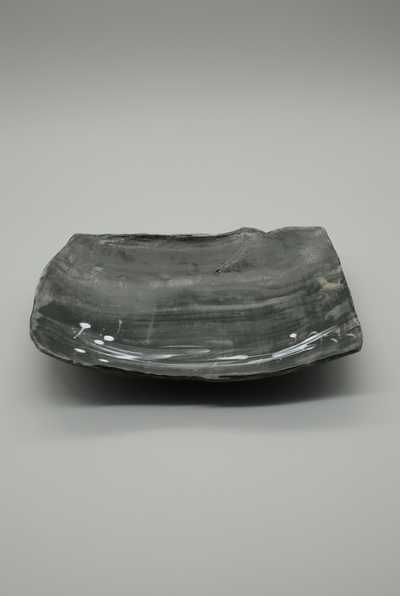 Wabi-sabi Shallow Bowl No.14
